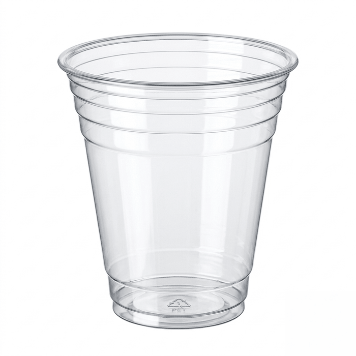 Vasos PET 16 oz para Bebidas Frías | Transparentes, Resistentes y de Alta Calidad - Desechables Kitchen Experts KEX