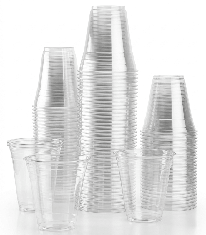 Vasos PET 16 oz para Bebidas Frías | Transparentes, Resistentes y de Alta Calidad - Desechables Kitchen Experts KEX