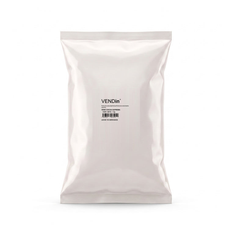 Base Sabor Chocolate Cocoa Supreme Vending | Caja 4 kg (4 bolsas de 1 kg) | Vendin