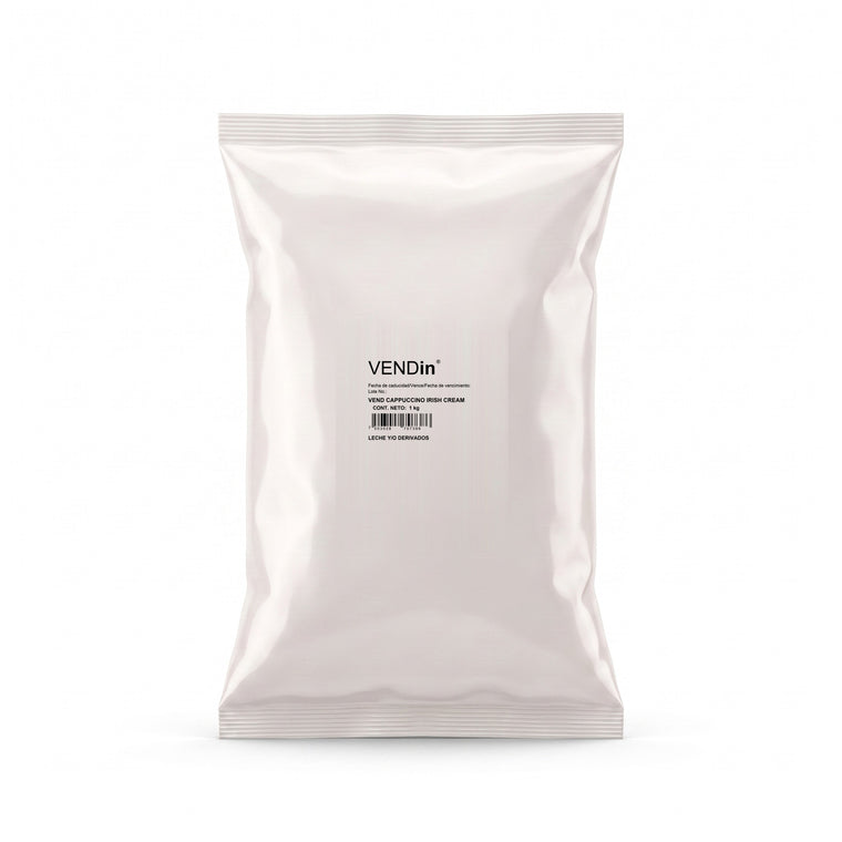 Base Sabor Cappuccino Irish Cream Vending | Caja 4 kg (4 bolsas de 1 kg) | Vendin