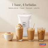 Vendin Cappuccino Irish Cream: 1 base, 4 bebidas (caliente, frappé, granizado, latte frío) | KEX