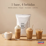 Vendin Cappuccino Original: 1 base, 4 bebidas (caliente, frappé, granizado, latte frío) | KEX