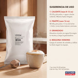 Sugerencia de uso Vendin Cappuccino Original: dosis para caliente, frappé, granizado y vending | KEX