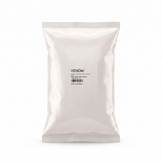 Vendin Cappuccino Vanilla bolsa de 1 kg, mezcla en polvo para máquina vending | Kitchen Experts KEX