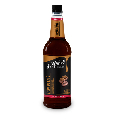 JARABE DAVINCI  LICOR DE CAFE BOTELLA 1 LITRO