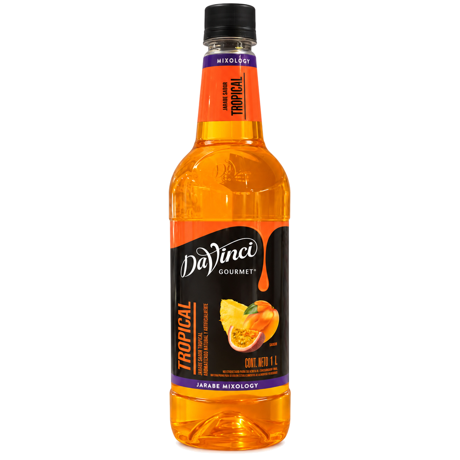 Jarabe DaVinci Tropical Mixología Botella 1 Litro - Kitchen Experts KEX