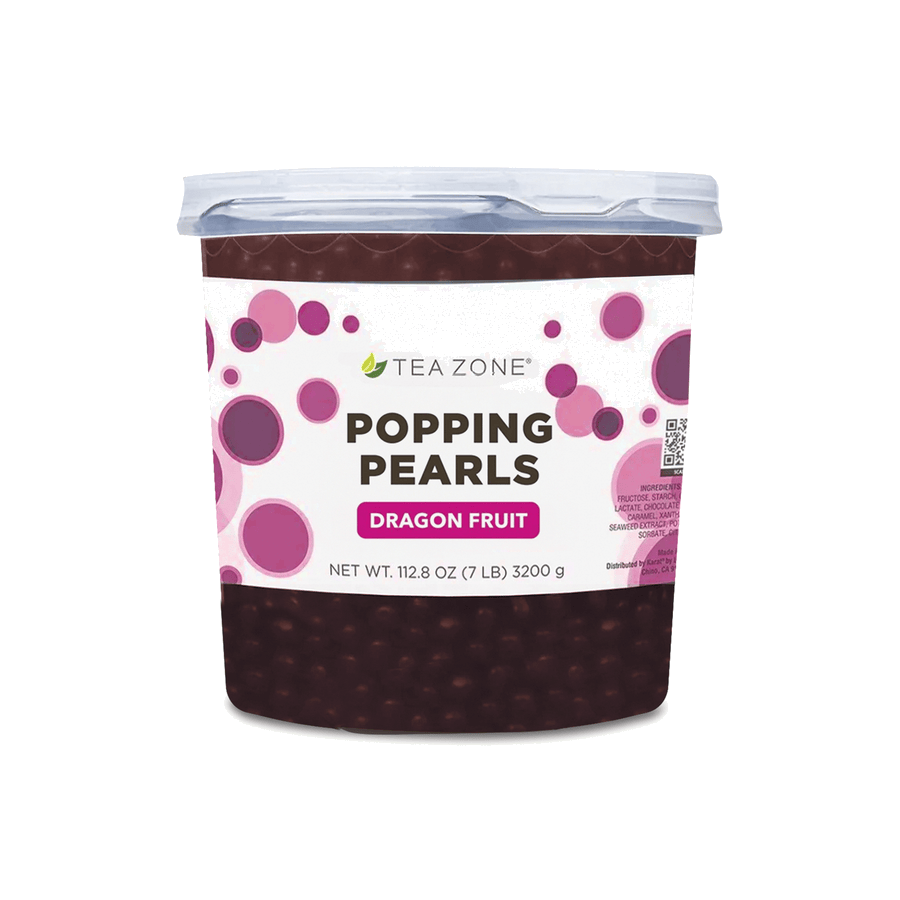 Tea Zone Dragon Fruit Perlitas Explosivas Boba 3200 Gramos para cafeterías | Kitchen Experts KEX
