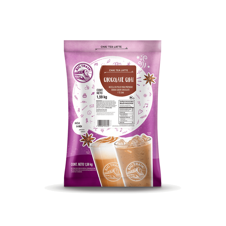 Big Train Base Chocolate Chai 1590 Gramos para cafeterías | Kitchen Experts KEX