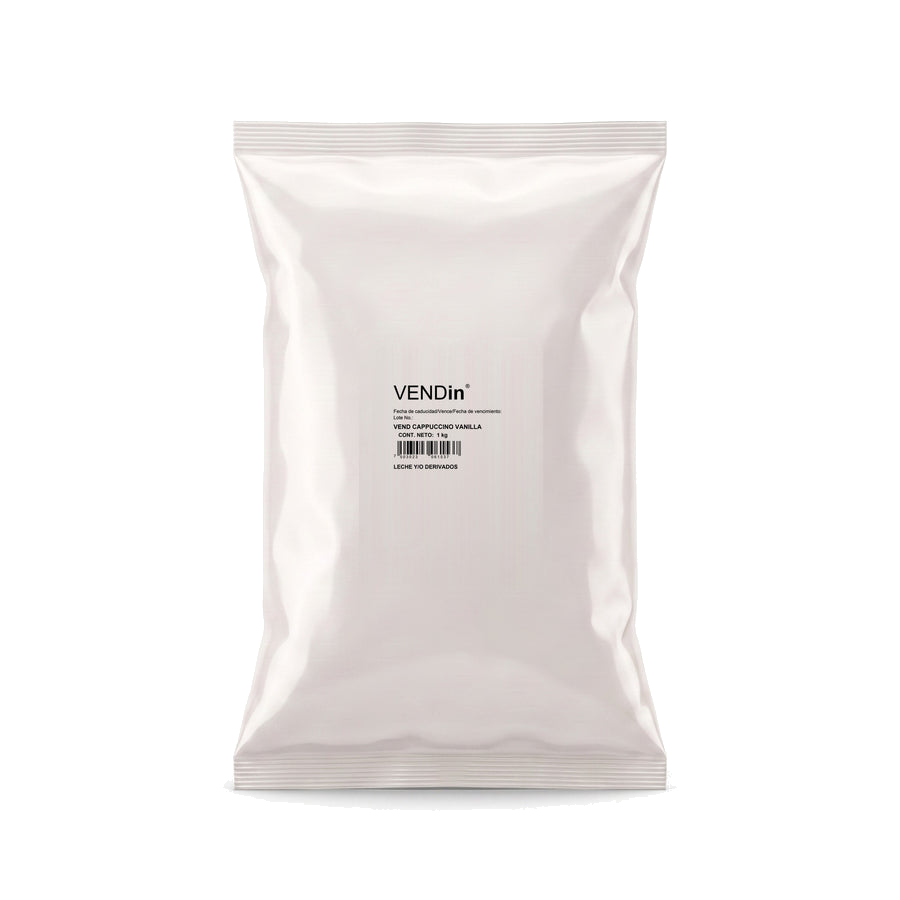 Vendin Cappuccino Vanilla bolsa de 1 kg, mezcla en polvo para máquina vending | Kitchen Experts KEX