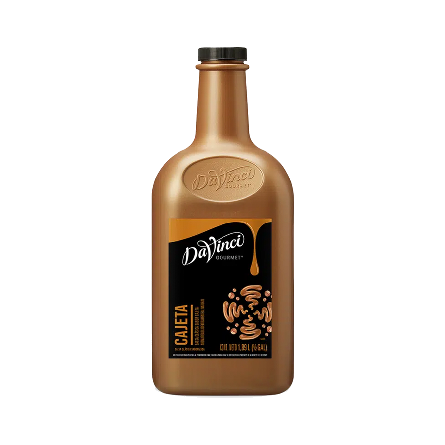 Salsa DaVinci Cajeta Botella 1/2 Galón