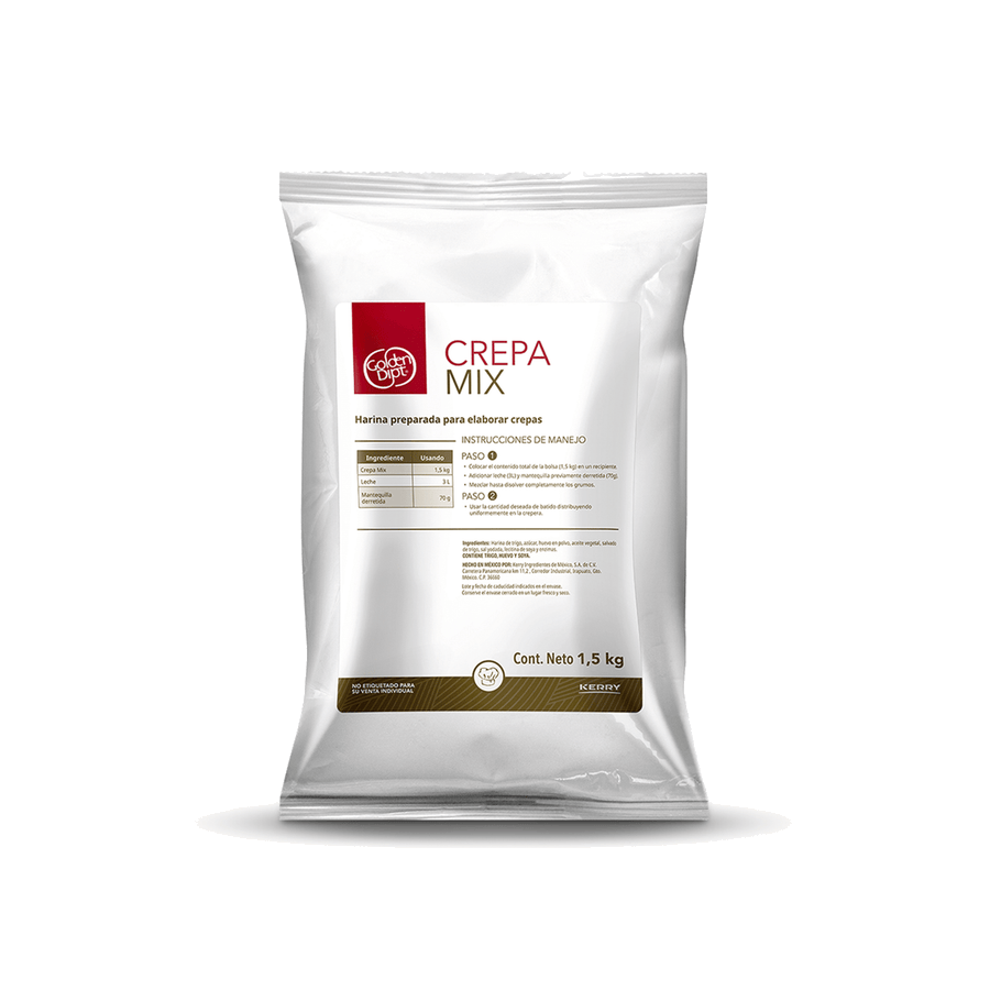 Golden Dipt Harina Crepa Mix Dip 1.5 Kilogramos para cafeterías | Kitchen Experts KEX