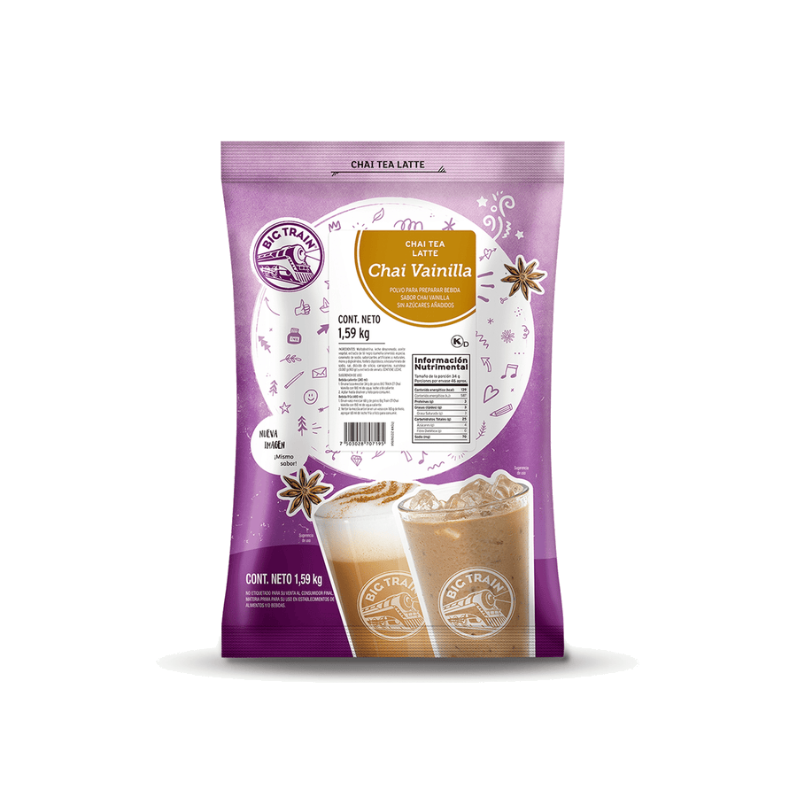 Big Train Base Chai Vainilla Sugar Free 1590 Gramos para cafeterías | Kitchen Experts KEX