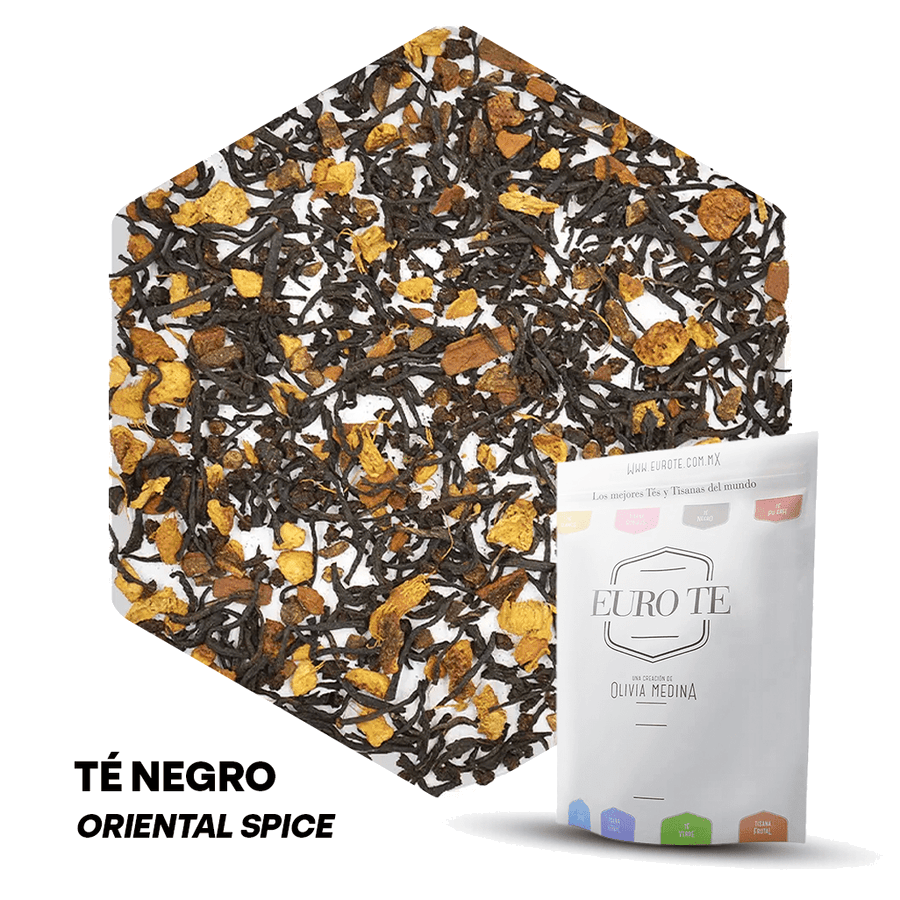 Euro Té Negro Oriental Spice Mezcla Aromática Premium 250g para cafeterías | Kitchen Experts KEX