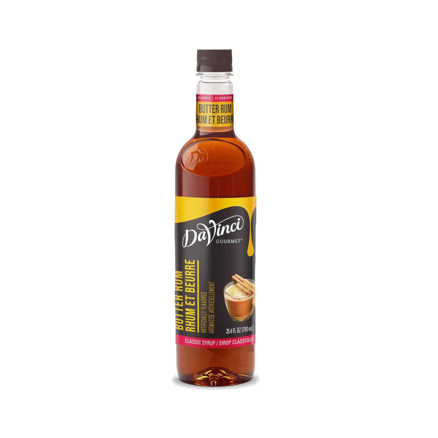 Jarabe DaVinci Butter Rum Botella 750 ml