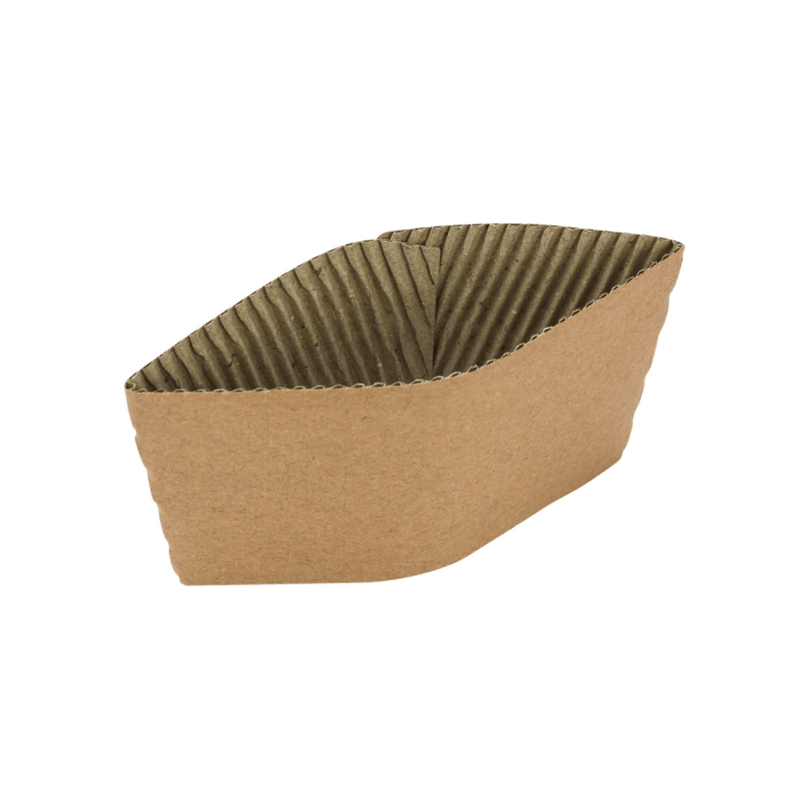 Fajilla para vaso caliente de Café | para vasos de 12 oz, 16 oz y 20 oz | Papel Kraft - Kitchen Experts KEX