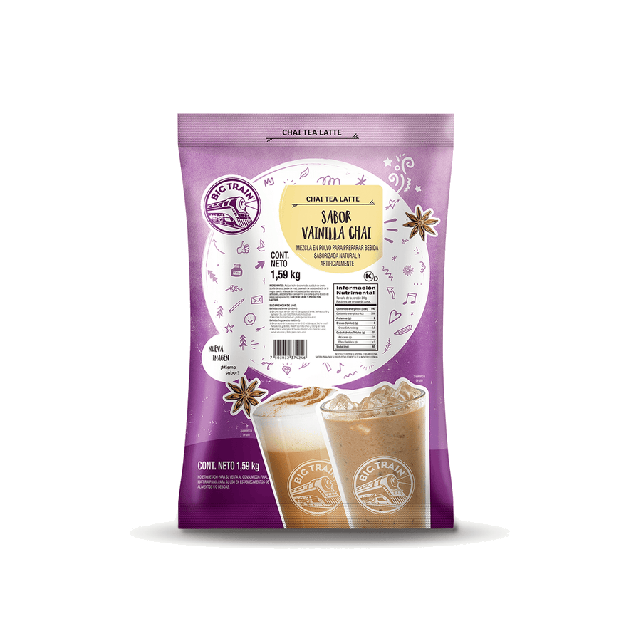 Big Train Base Chai Vainilla 1590 Gramos para cafeterías | Kitchen Experts KEX