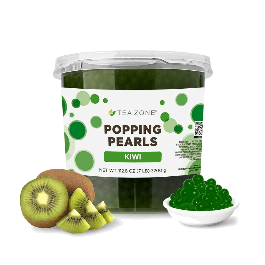 Popping Pearls Kiwi Tea Zone 3200g | Perlitas Explosivas - Kitchen Experts KEXJellys y Popping PearlsTea ZoneKitchen Experts KEX