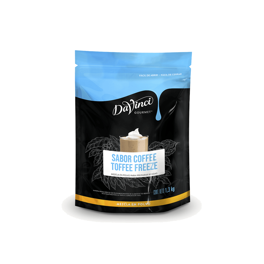 DaVinci Base Coffee Toffee Freeze 1300 Gramos para cafeterías | Kitchen Experts KEX