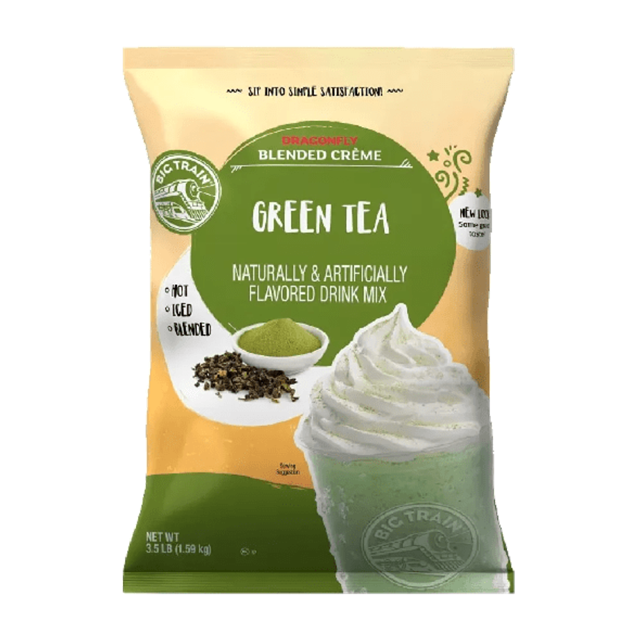 Base Big Train de Té Verde en empaque de 1590g
