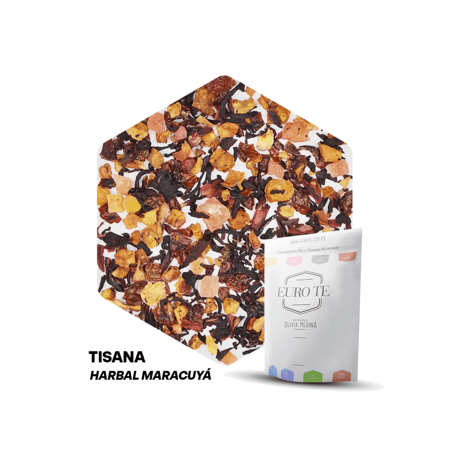 Euro Té Tisana Frutal Maracuya 250 Gramos para cafeterías | Kitchen Experts KEX
