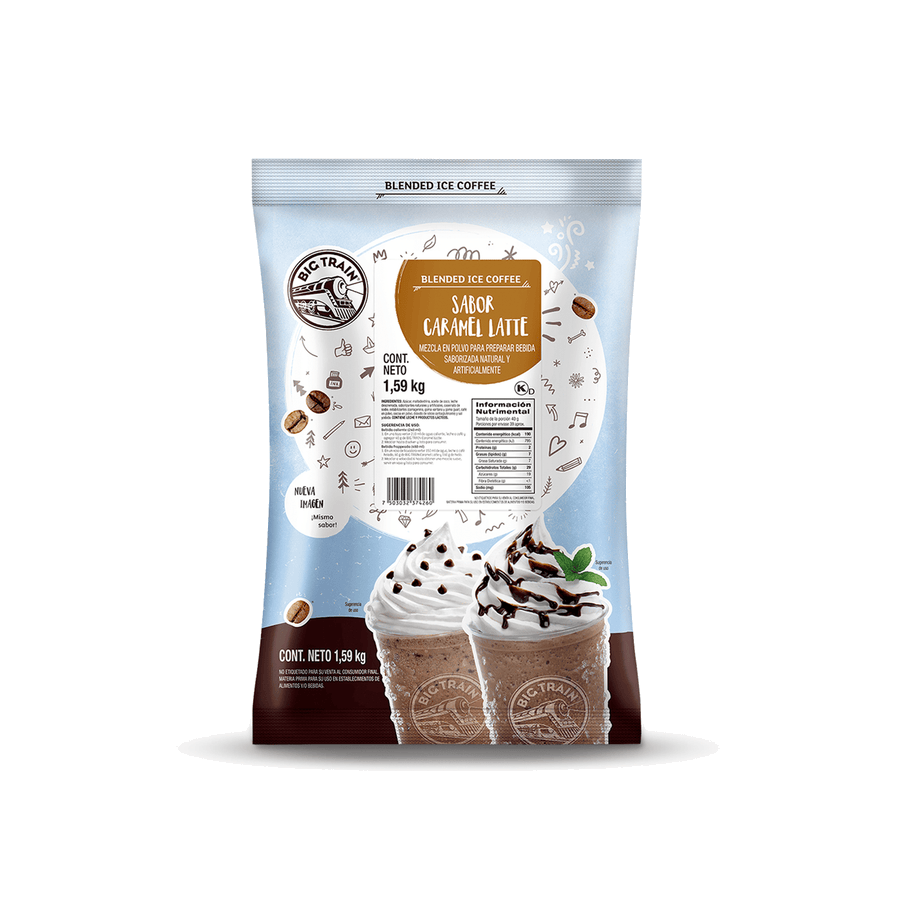 Big Train Base Caramelo Latte 1.59 Kg para cafeterías | Kitchen Experts KEX
