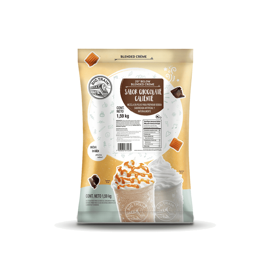 Big Train Base Below Hot Chocolate 1590 Gramos para cafeterías | Kitchen Experts KEX
