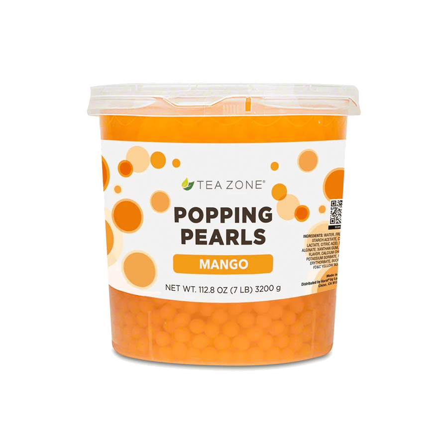 Tea Zone Mango Perlitas Explosivas Boba 3200 Gramos para cafeterías | Kitchen Experts KEX