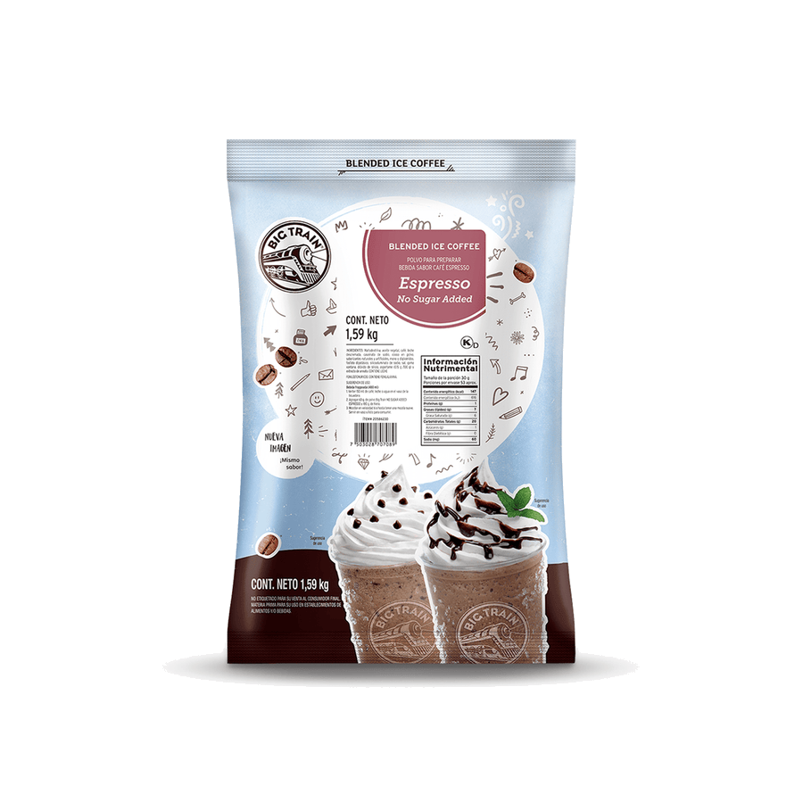 Big Train Base Espresso Sugar Free 1.59 Kg para cafeterías | Kitchen Experts KEX