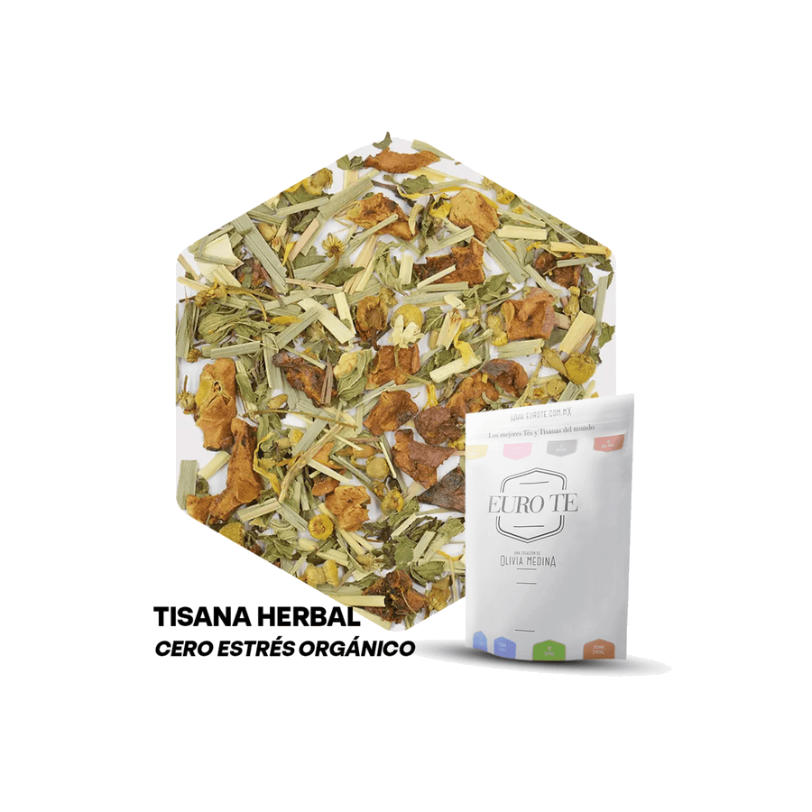 Euro Té Tisana Herbal Cero Estres 250 Gramos para cafeterías | Kitchen Experts KEX