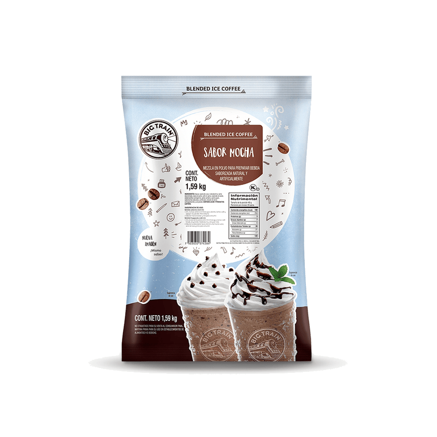 Big Train Base Mocha 1.59 Kg para cafeterías | Kitchen Experts KEX