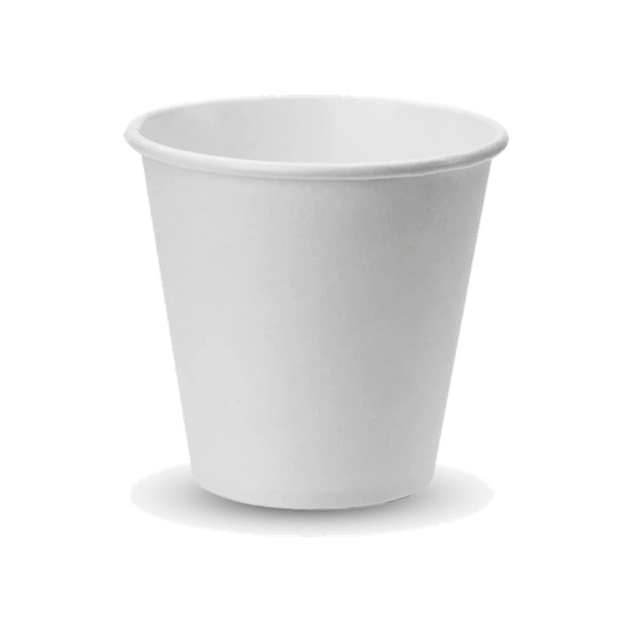 Vaso de Papel 4 oz (4 onzas) para Bebidas Frías y Calientes | Paquete de 50 Pzs - Kitchen Experts KEX