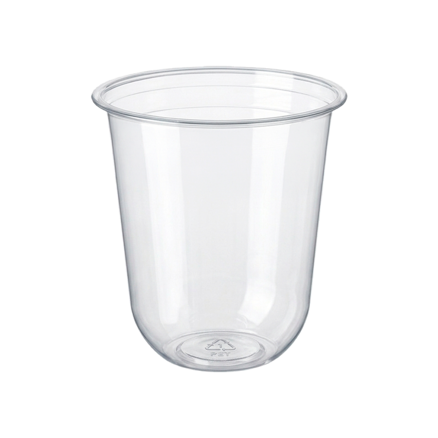 Vaso Tipo U PET 12 oz (12 onzas) para Bebidas Frías | Twinco - Kitchen Experts KEX