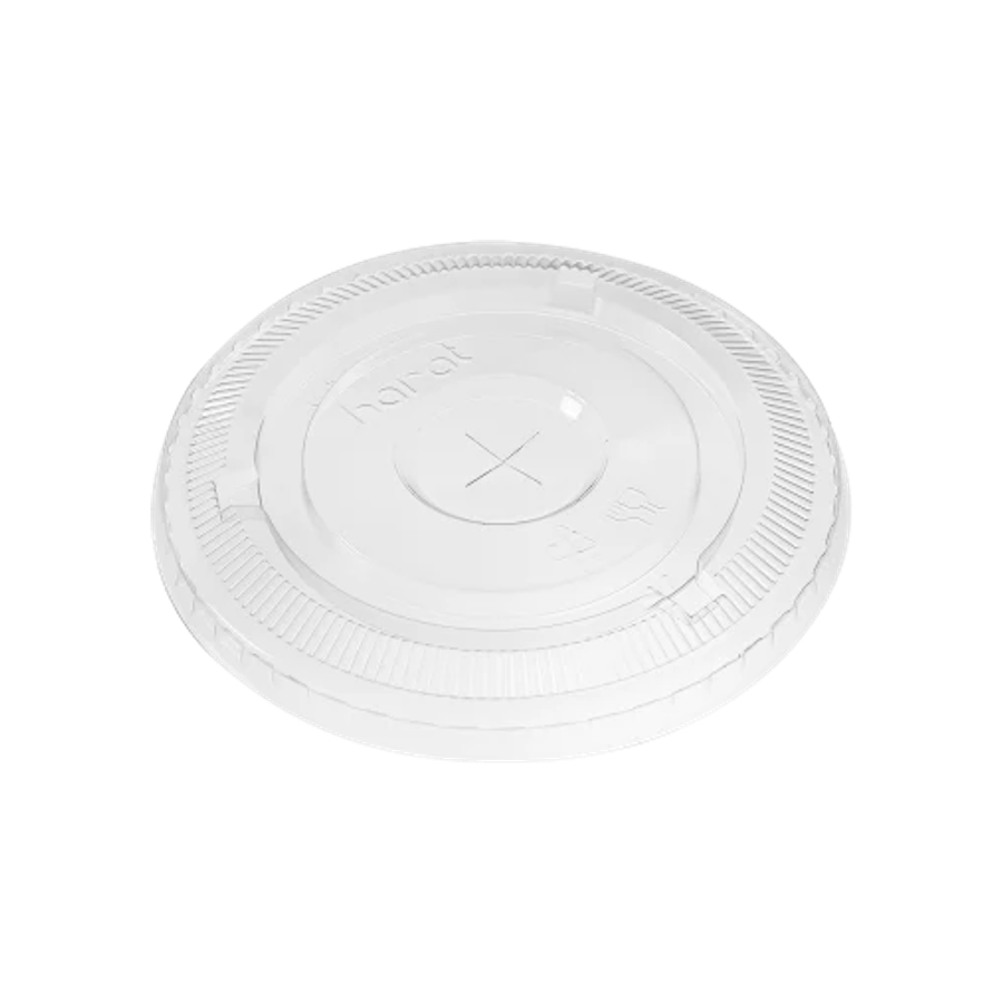Tapa Plana para Vaso con Orificio para Popote KEX vaso 12,16 y 20oz 98mm - Kitchen Experts KEX